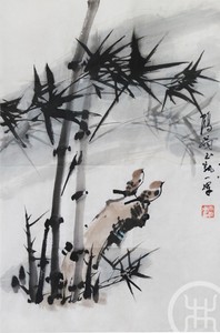 雀竹图