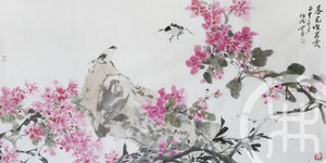春光灿若霞